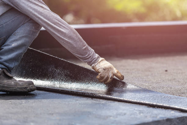 Professional Waterproofing technician working in Farmersville, OH